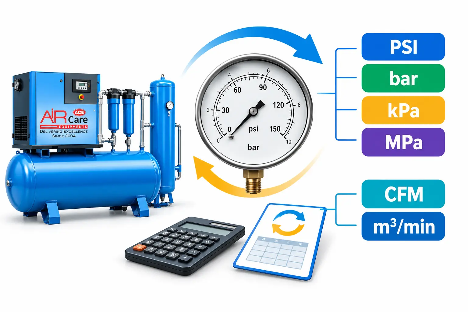 Compressed Air Unit Conversion: A Complete Guide to Pressure, Flow, and Volume