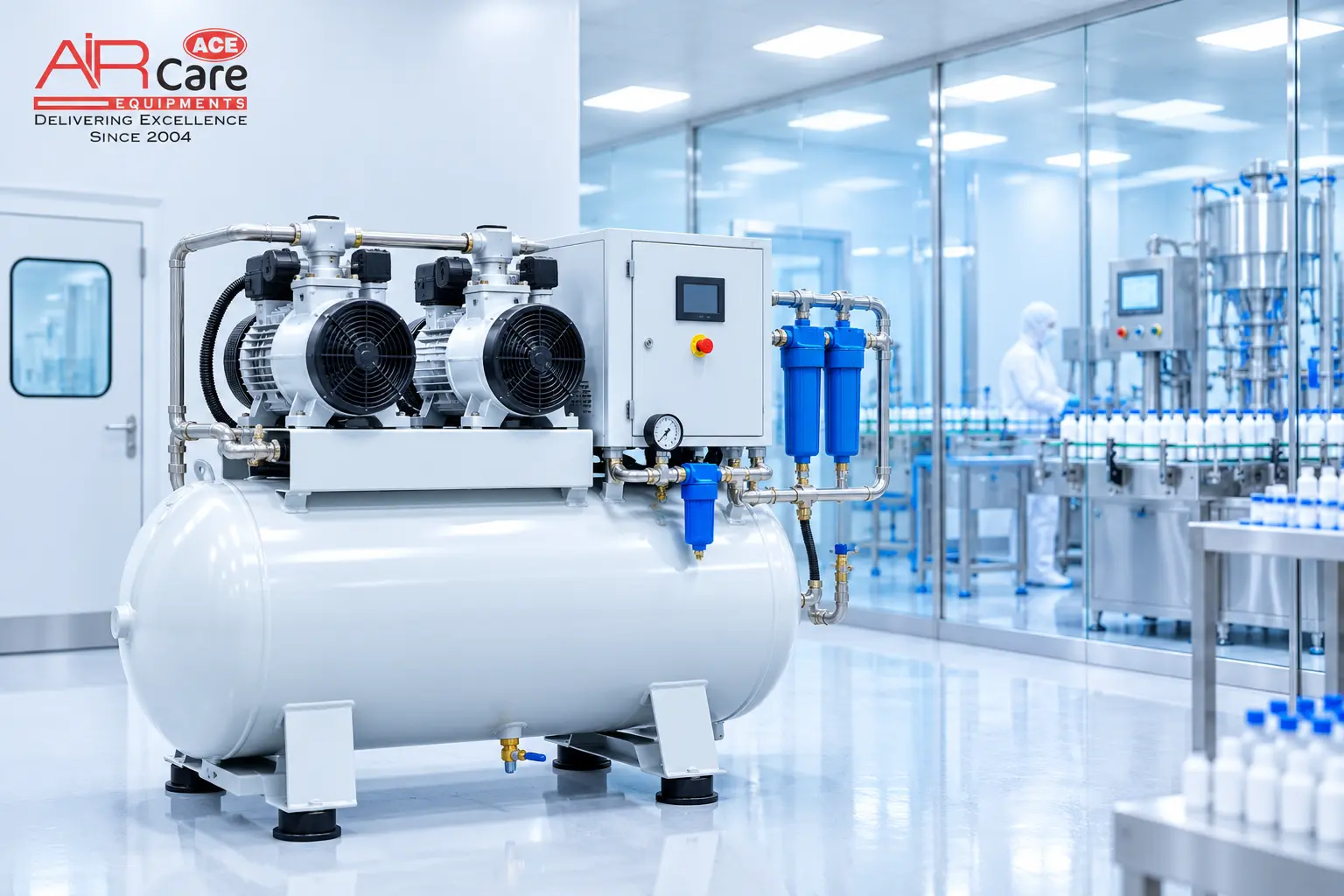 Why Pharmaceutical Companies Need Oil-Free Air Compressors